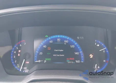 2021 Toyota Corolla Hybrid Le из США, поврежденный, VIN JTDEAMDE1MJ030656